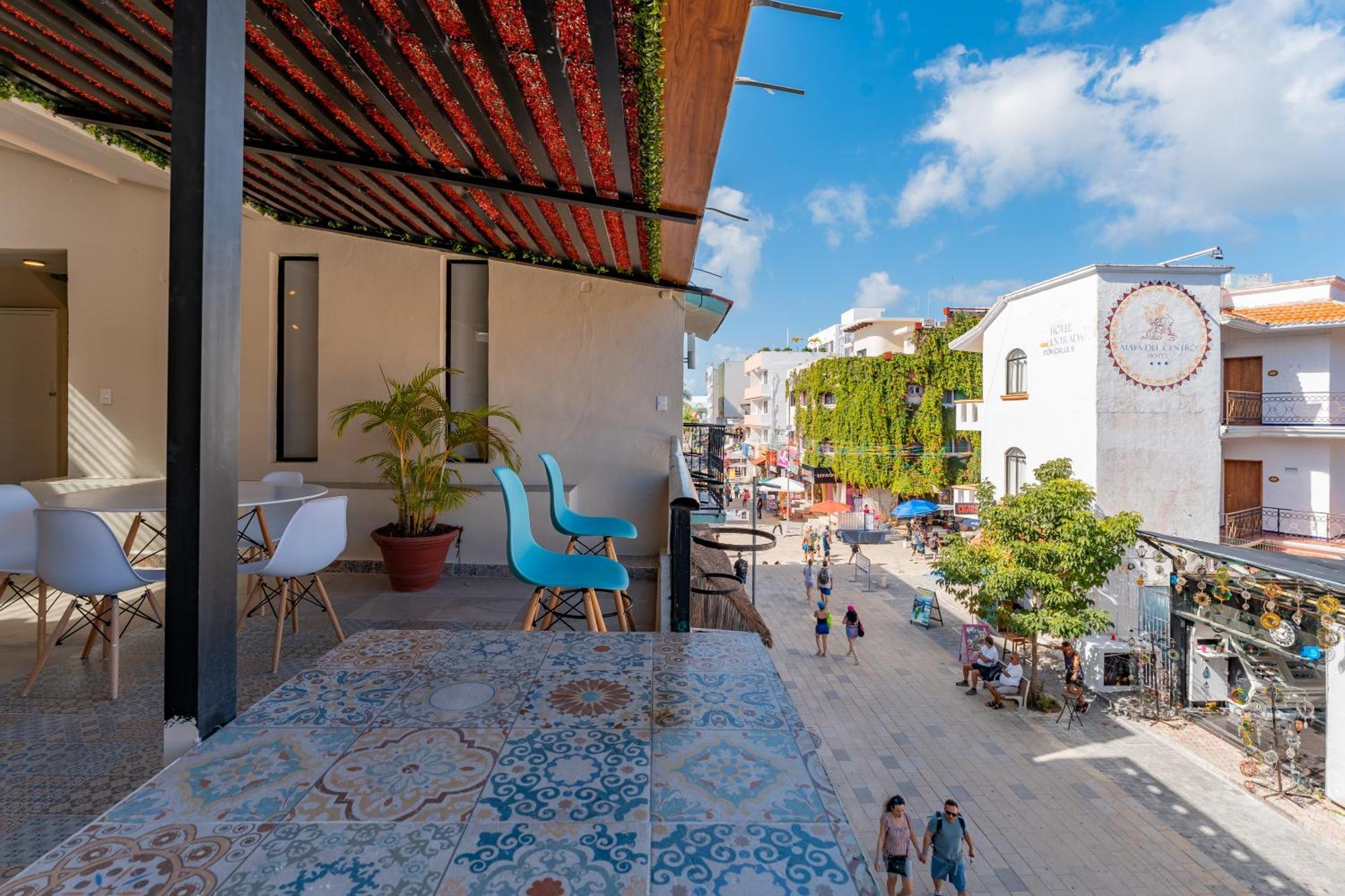 Hotel Brisas 5A Av, Playa Del Carmen Esterno foto
